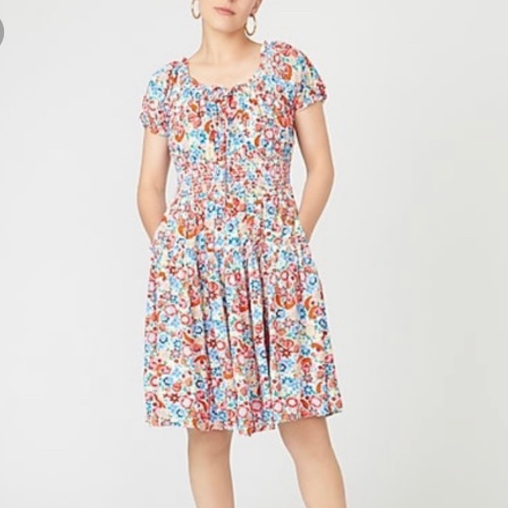 J. Crew Farmer’s Market print dress - like new